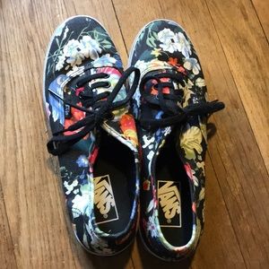 Floral vans